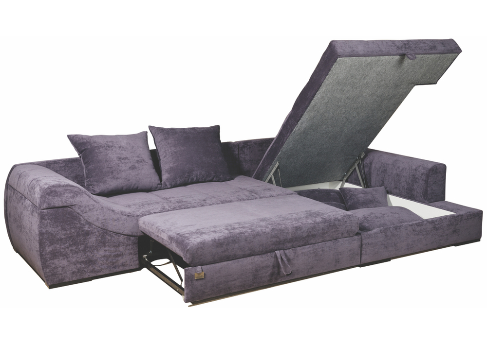 Угловой диван «Меган-лайф» со спальным местом