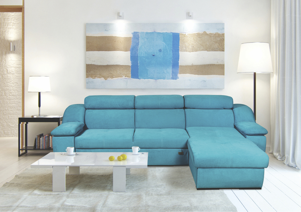 Угловой диван «Неаполь» с оттоманкой